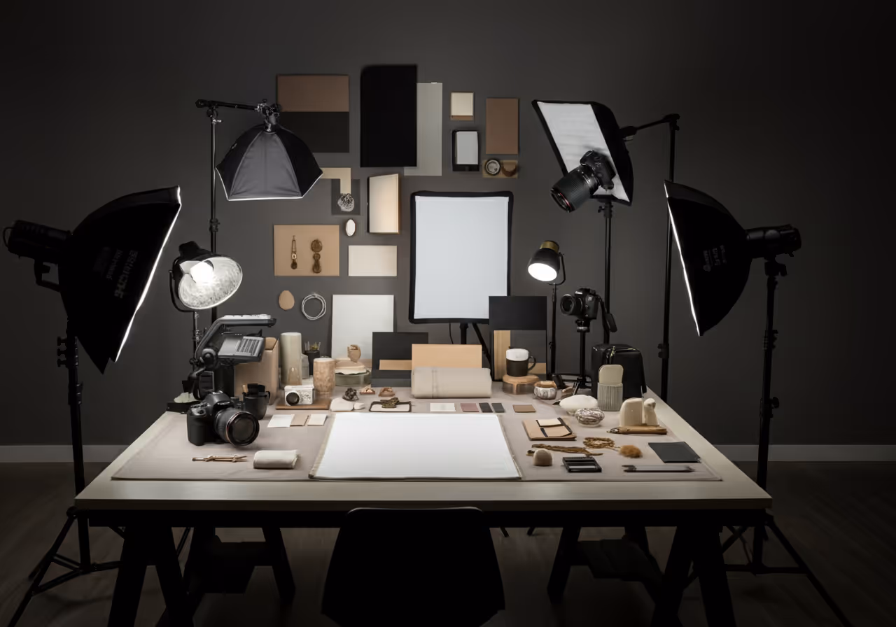 Lighting Equipment for Flat Lays